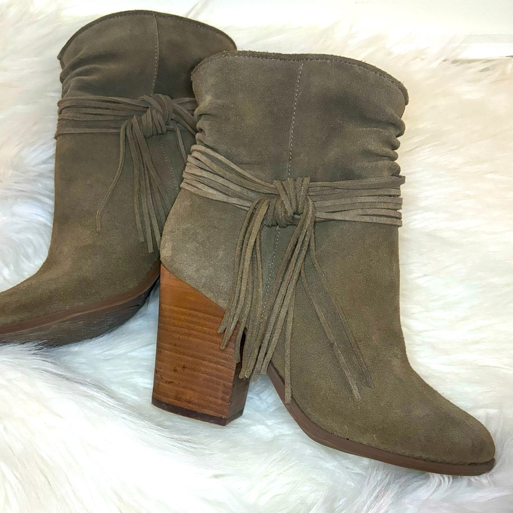 Stylish Tan Ankle Boots